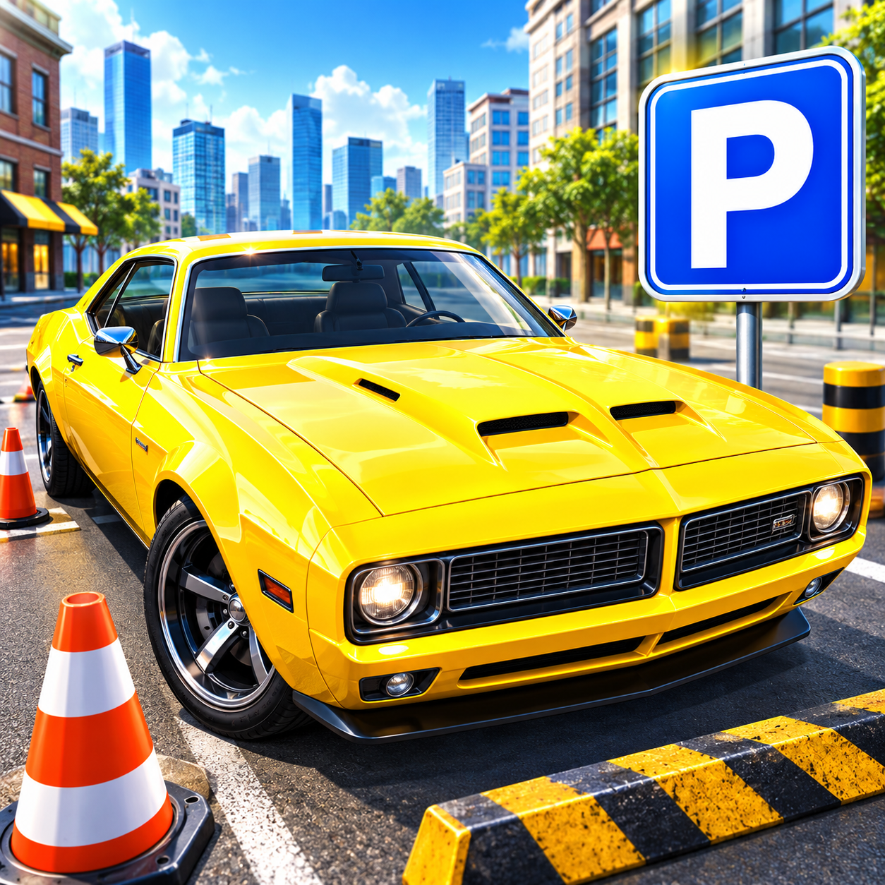 3D Car Parking — game cover