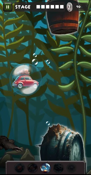 Flying Car - Monster Run official Google Play gameplay screenshot