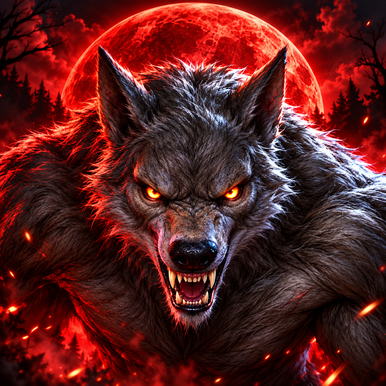 Werewolf Night Escapes — game cover